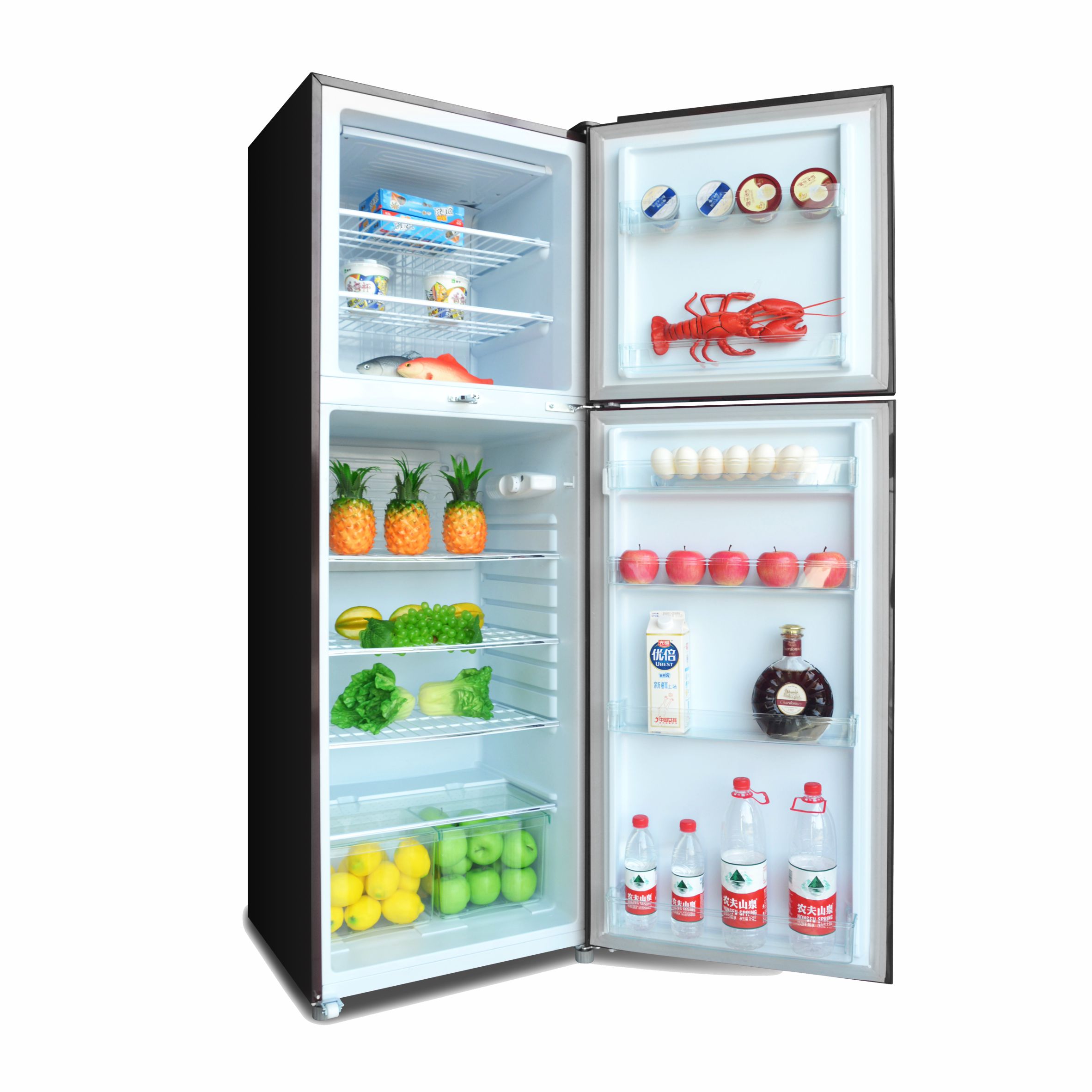 DOUBLE DOOR REFRIGERATOR WITH TOP FREEZER ILRF-550 01