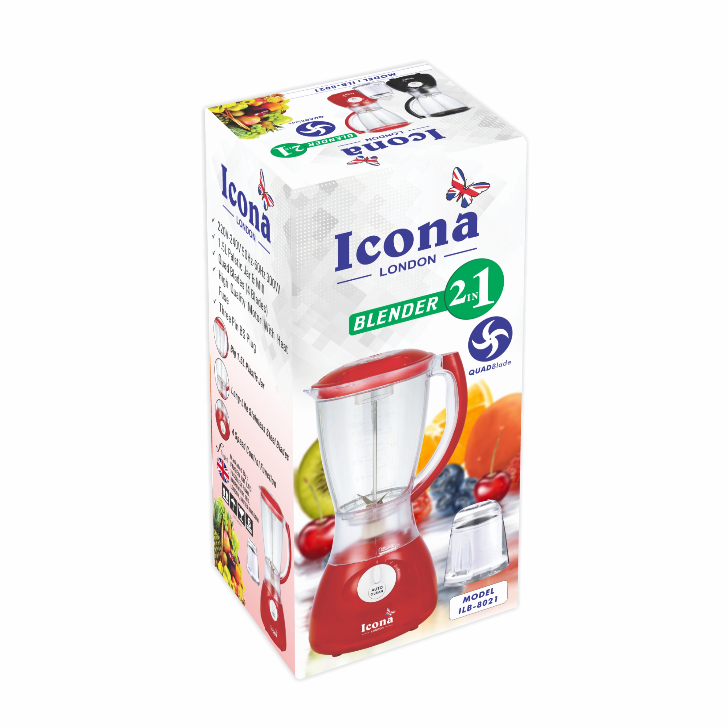 ILB-8021 RED CARTON