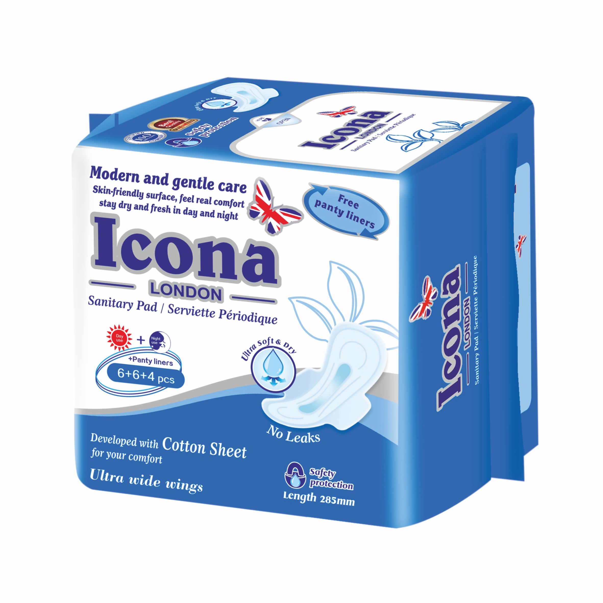SANITARY PAD BLUE