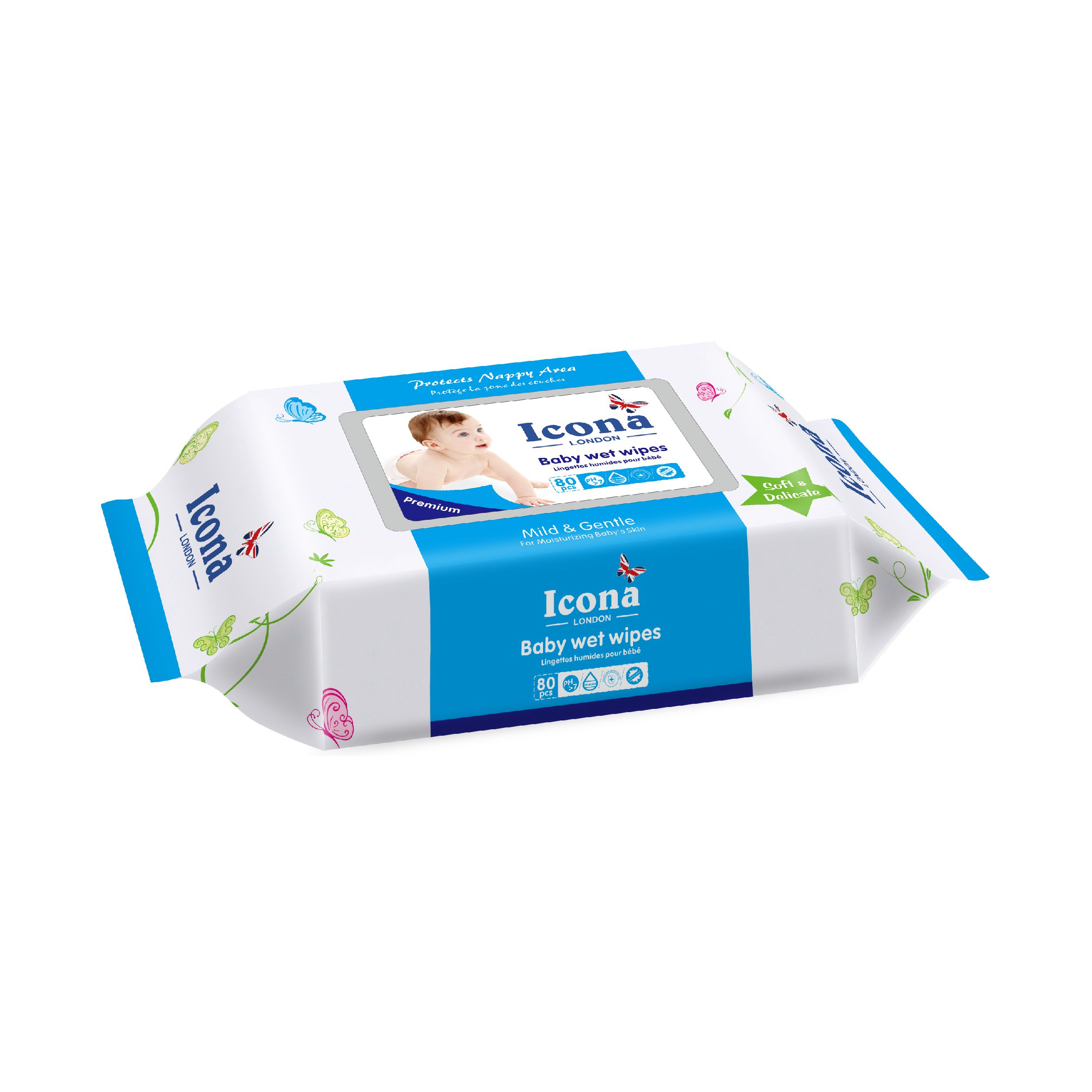BABY WIPES - MILD & GENTLE