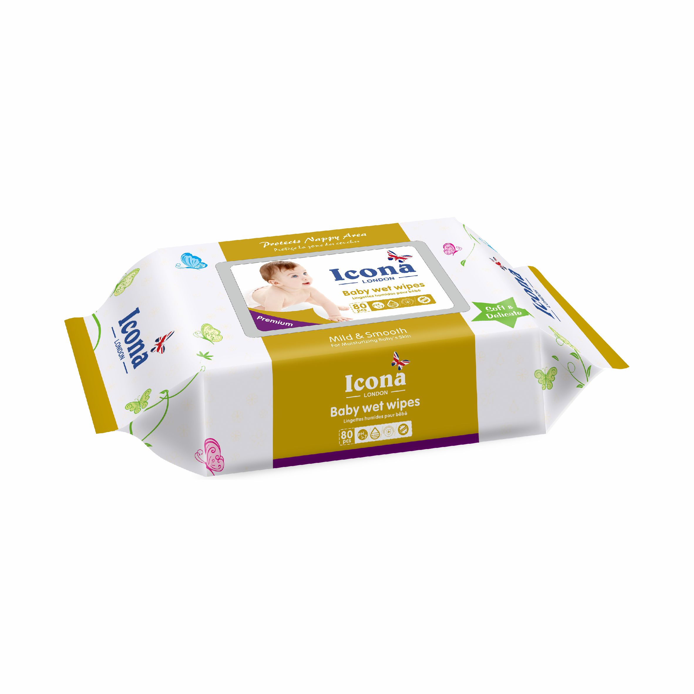 BABY WIPES - MILD & SMOOTH